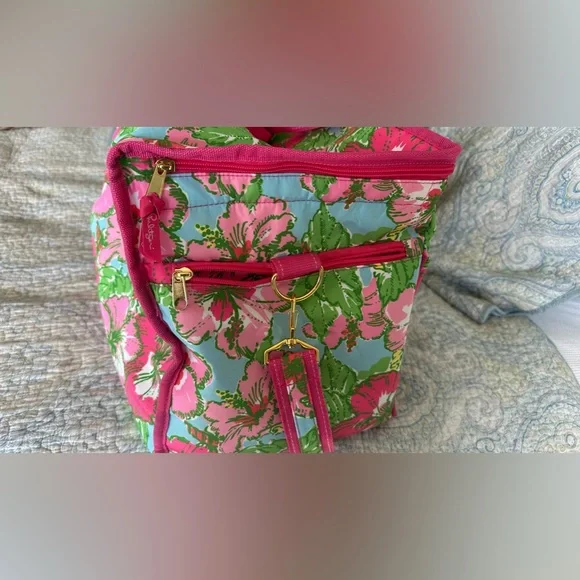 Lilly Pulitzer Beach Cooler Featured By Big Flirt in a Beautiful Floral Print - Picture 14 of 16